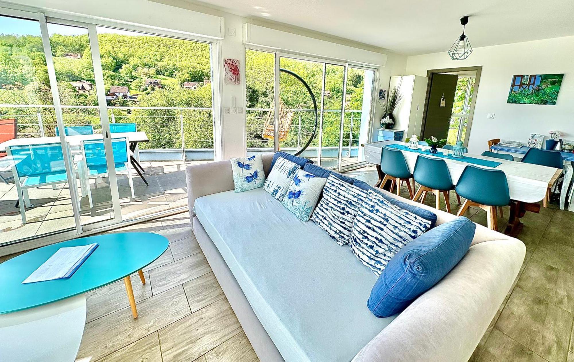 Apartmán Janea Big Blue House Reichsfeld Exteriér fotografie